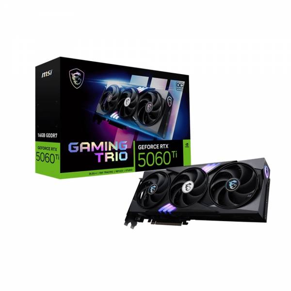 MSI GEFORCE RTX 5060 TI 16G GAMING TRIO OC 16GB 912-V535-030