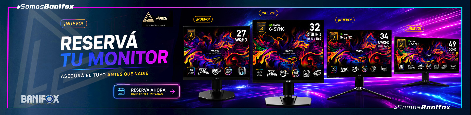 Monitores MSI