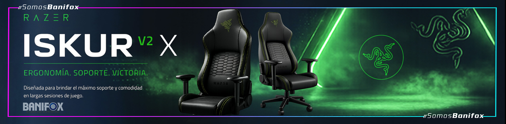 Razer Iskur v2 X
