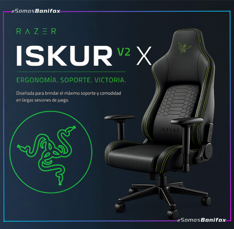 Razer Iskur v2 X