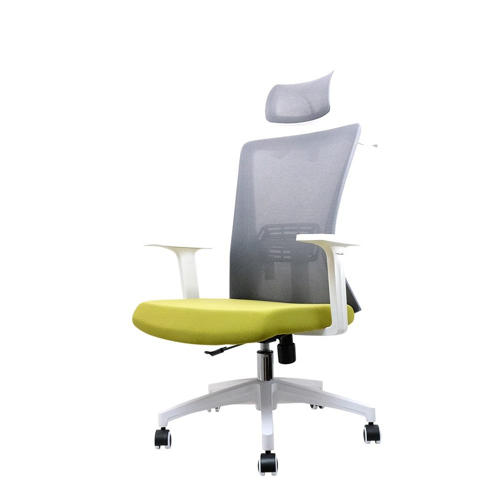 Imagen de FANTECH SILLA ERGONOMICA OCA258 GRIS-VERDE