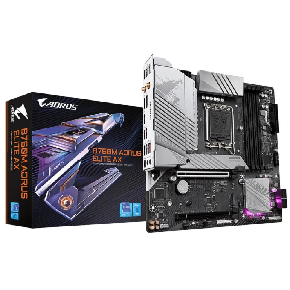 Imagen de GIGABYTE PLACA B760M AORUS ELITE AX