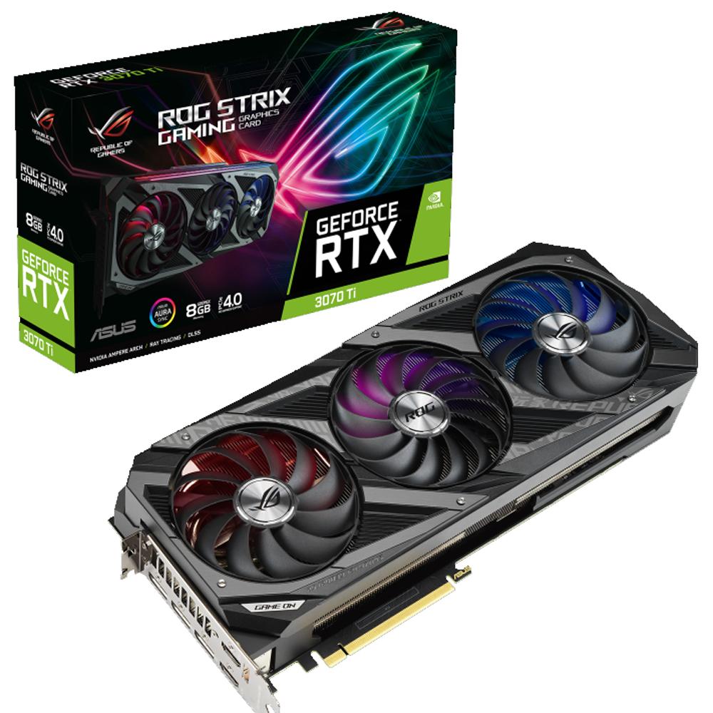 ASUS NVIDIA GEFORCE RTX 3070TI STRIX ROG-STRIX-RTX3070TI-O8G