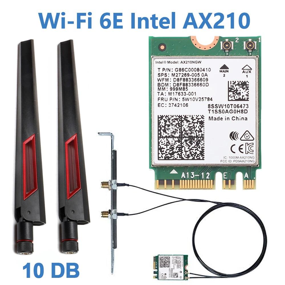Imagen de TELDAYKEMEI ANTENA WIFI 6E GIGABIT AX210 BT 5.2