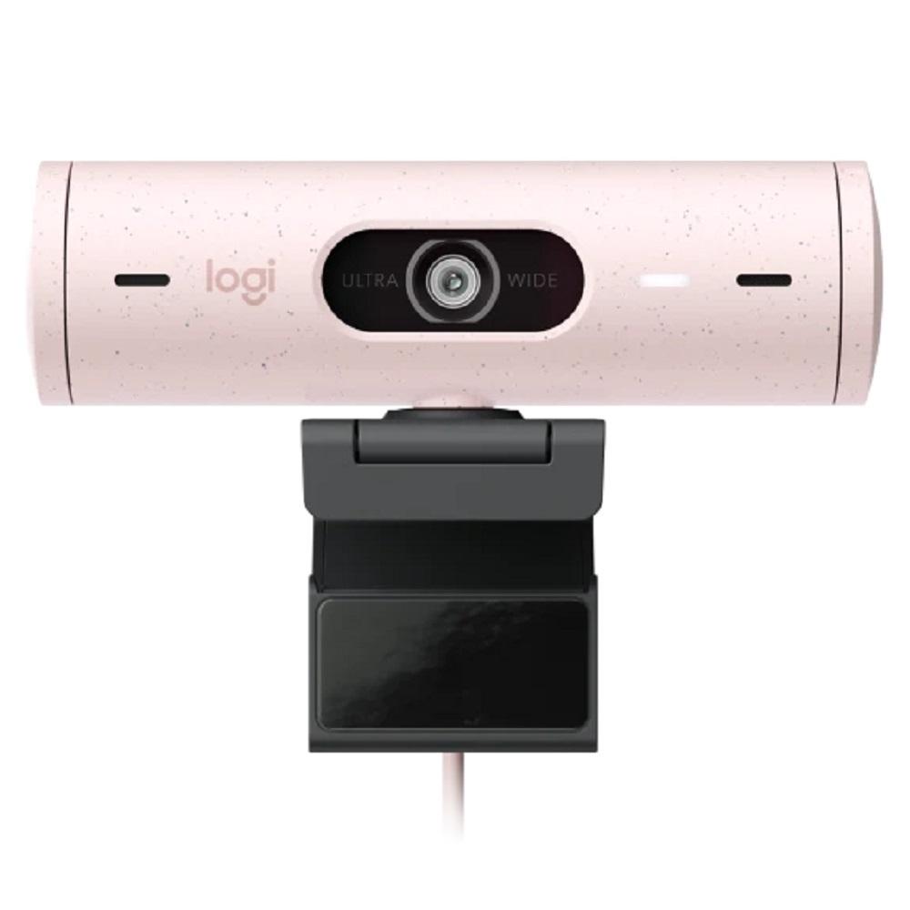 LOGITECH CAMARA WEB BRIO 500 ROSE USB-C 960-001418