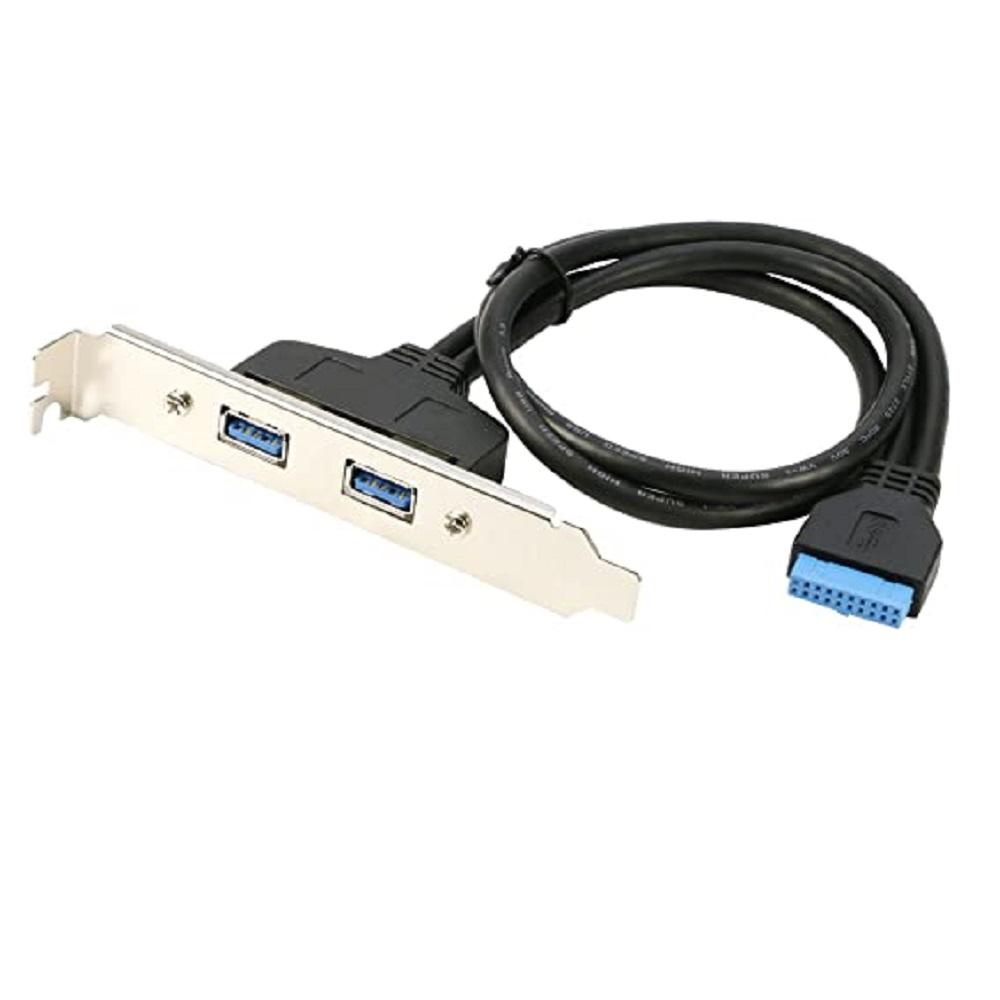 GENERICO BRACKET USB 3.0 2 PORTS