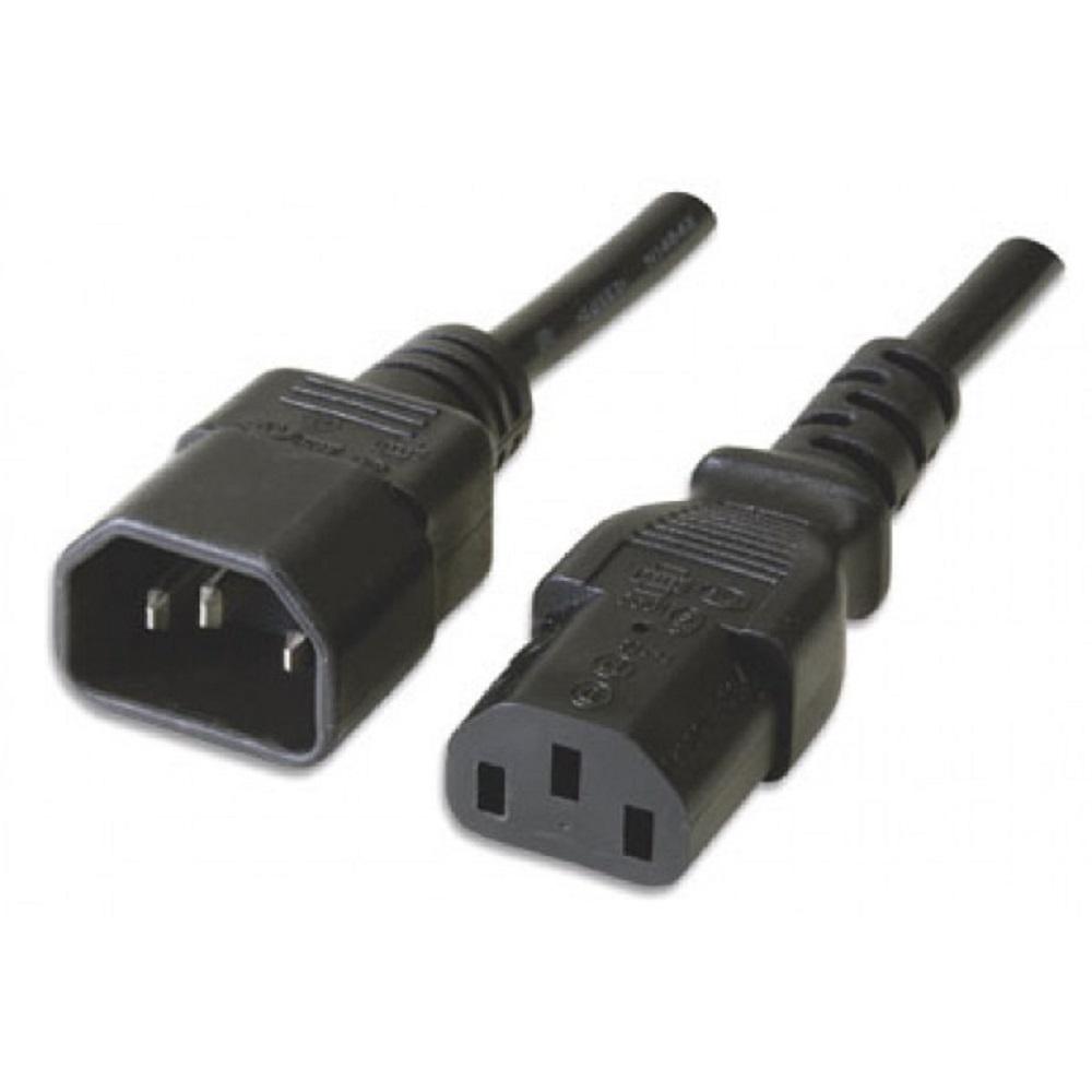 ANBYTE CABLE DE PODER M/H 1.8MT 0.75MM C13M C14H