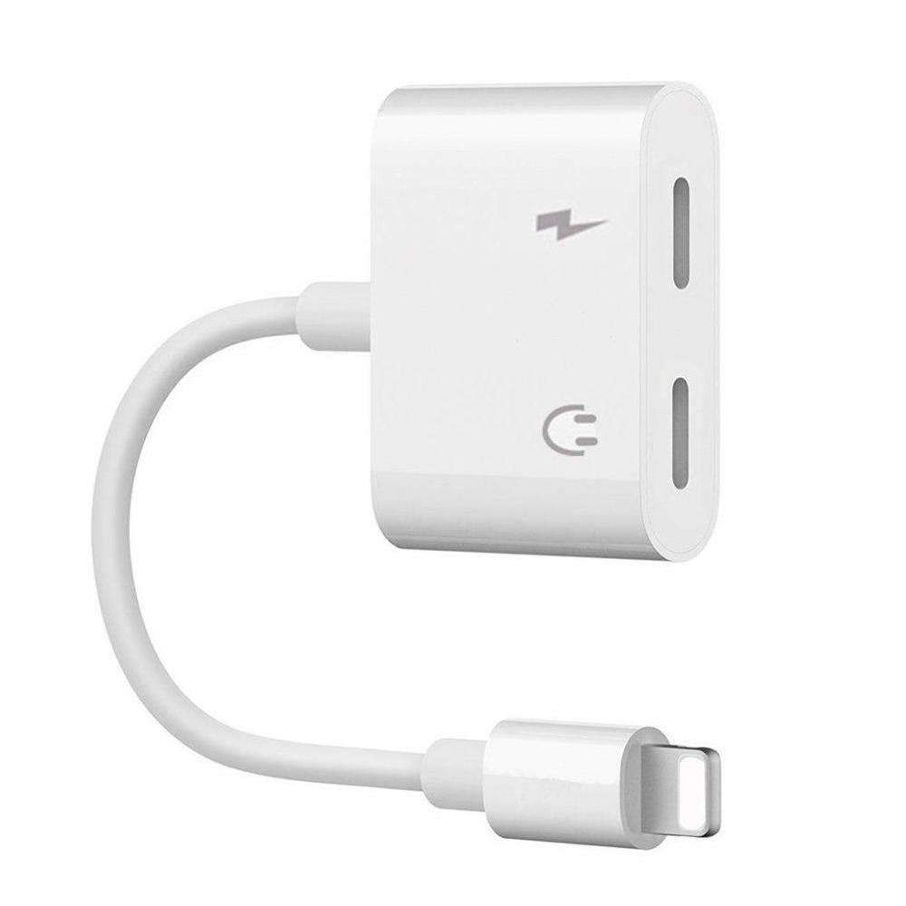 LIGHTNING TO 2 DUAL LIGHTNING CHARGE AND EARPHONE