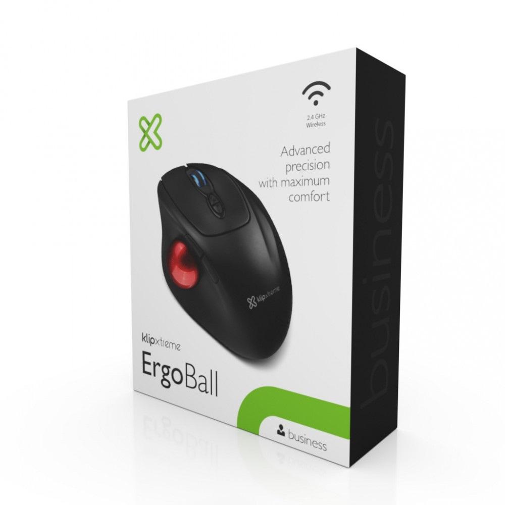 Imagen de KLIPX MOUSE ERGO BALL KMW-800