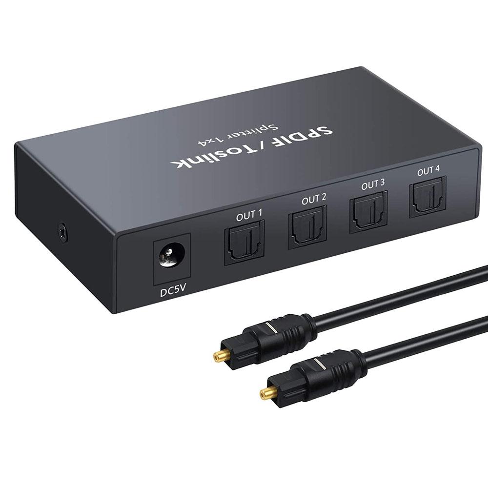 Imagen de LINKFOR SPDIF/TOSLINK SPLITTER 1X4 (VC231 ULK US)