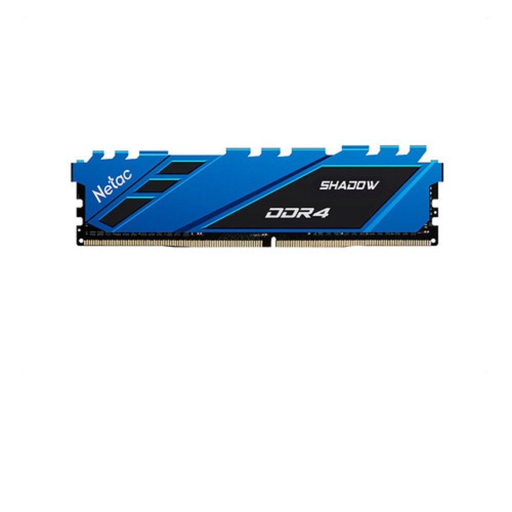 Imagen de NETAC MEMORIA SHADOW DDR4-3200 16GB BLUE NTSDD4P32SP-16B