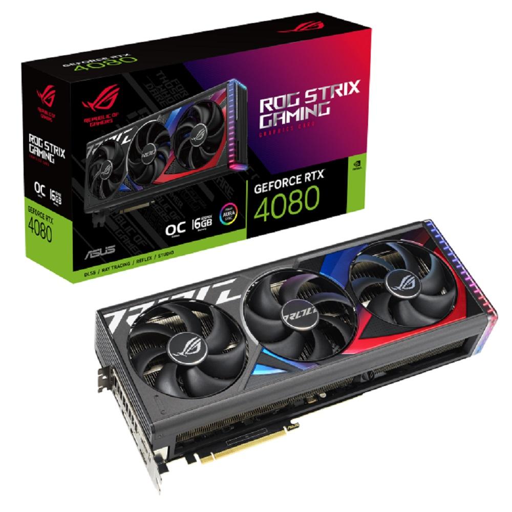 ASUS GEFORCE RTX4080 16G OC ROG-STRIX-RTX4080-O16G-GAMING