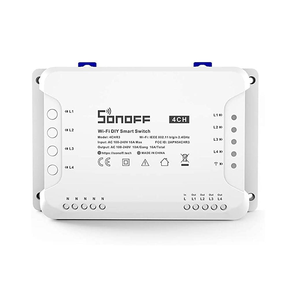 Imagen de SONOFF SMART SWITCH 4CH M0802010003