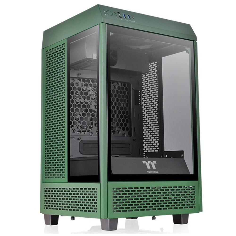Imagen de THERMALTAKE GABINETE TOWER 100 GREEN CA-1R3-00SCWN-00