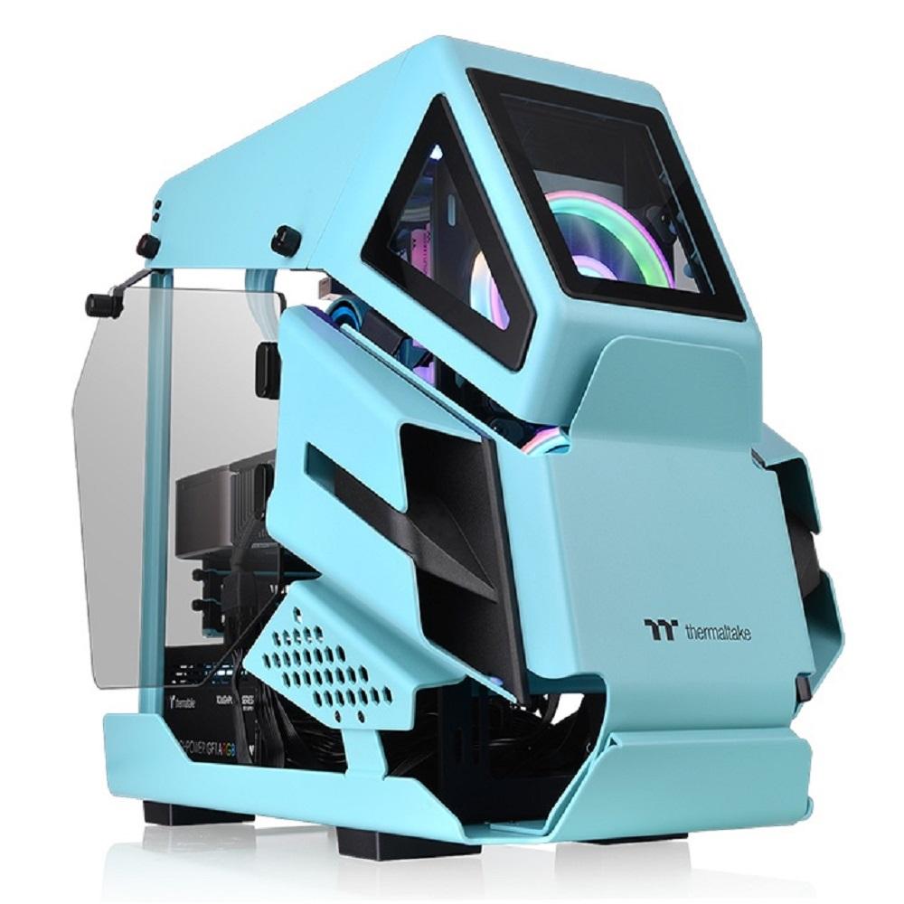 Imagen de THERMALTAKE GABINETE AH T200 TURQUESA CA-1R4-00SBWN-00