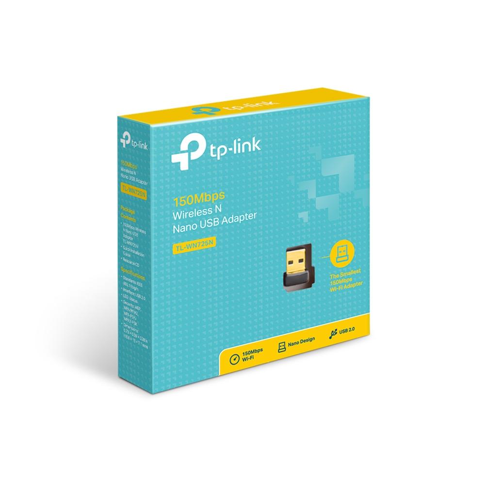 Imagen de TP-LINK TARJETA DE RED NANO USB TL-WN725N