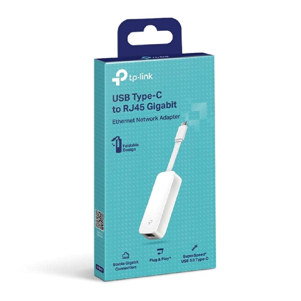 Imagen de TP-LINK ADAPTADOR USB-C A RJ45 UE300C