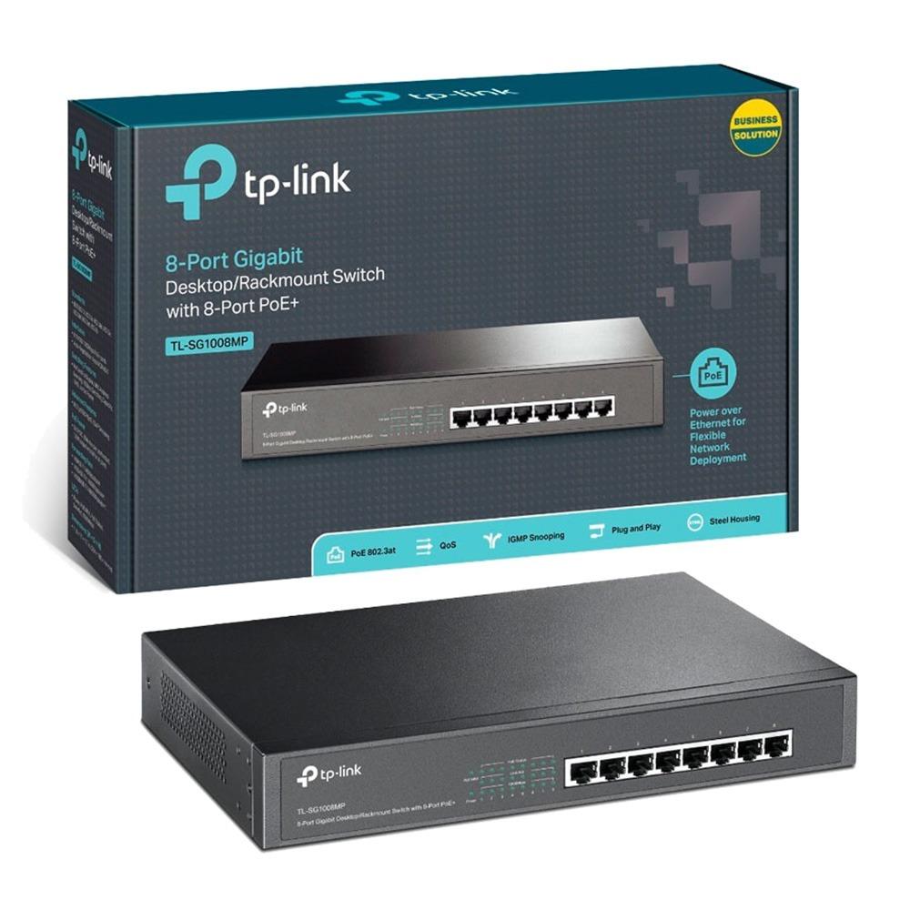 Imagen de TP-LINK SWITCH TL-SG1008MP