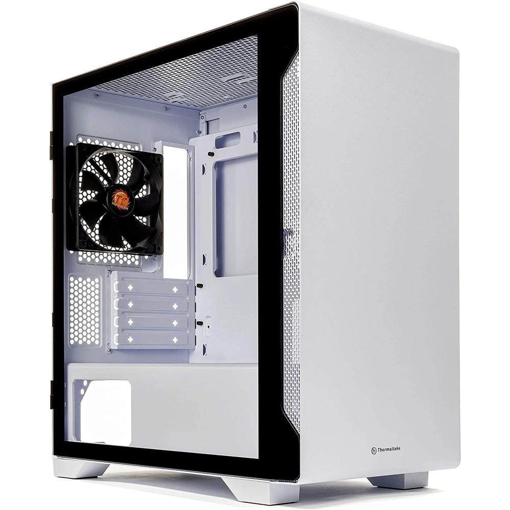 Imagen de THERMALTAKE GABINETE S100 TG SNOW CA-1Q9-00S6WN-00