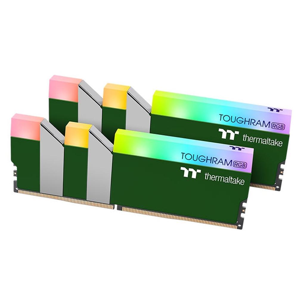 THERMALTAKE TOUGHRAM RGB DDR4 3600MHz 16GB 2x8GB GREEN