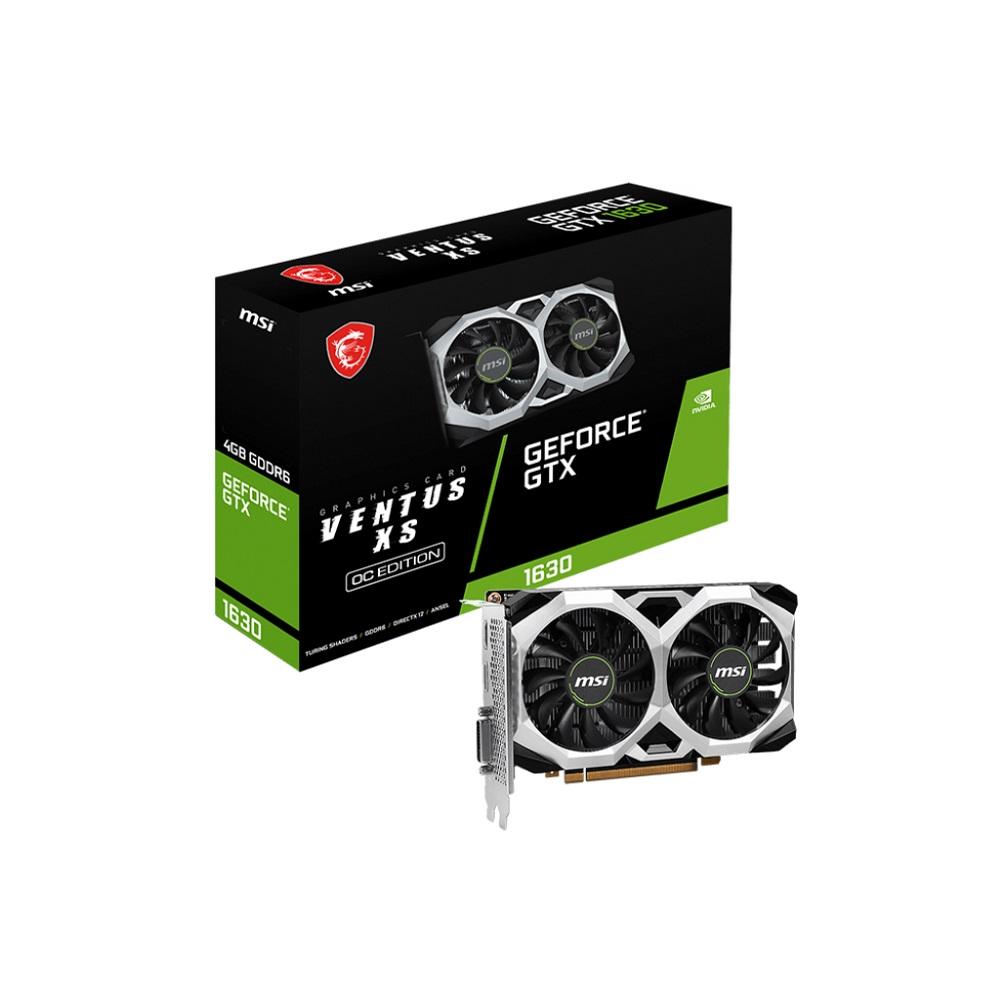 MSI GEFORCE GTX 1630 VENTUS XS 4G OC