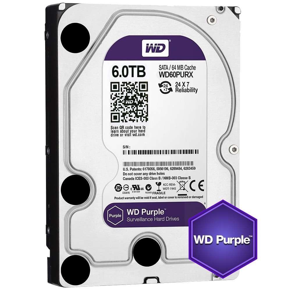 WESTERN DIGITAL DISCO 6TB PURPLE 3.5