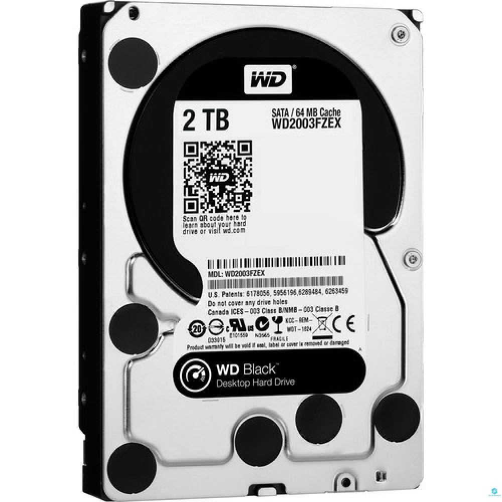 WD Black Performance Hard Drive WD2003FZEX - Disco duro - 2 TB - interno - 3.5