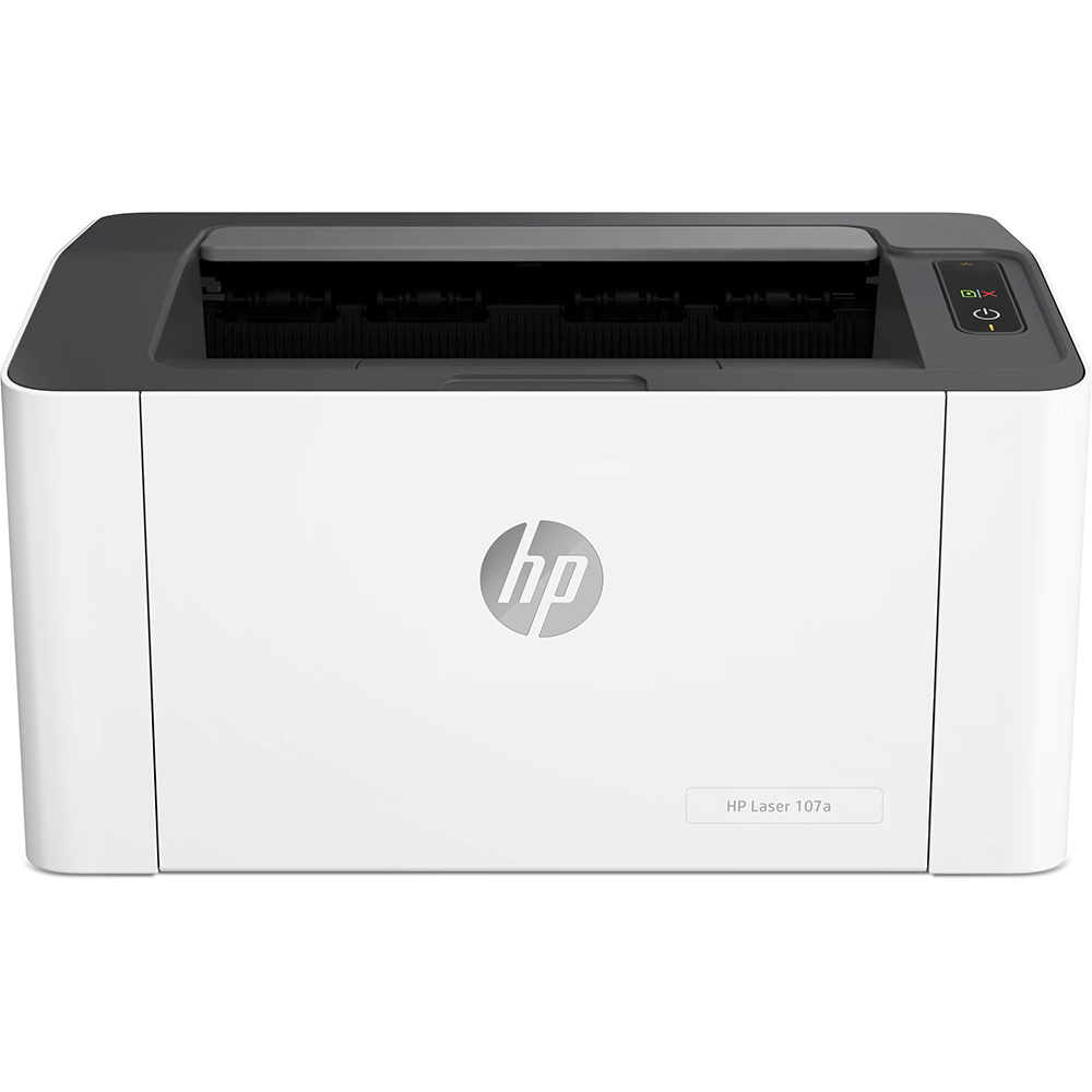 HP 107a Laser - Label printer - 76.2 x 127 mm - hasta 20 ppm (mono) - capacidad: 1200 sheets - USB 2.0