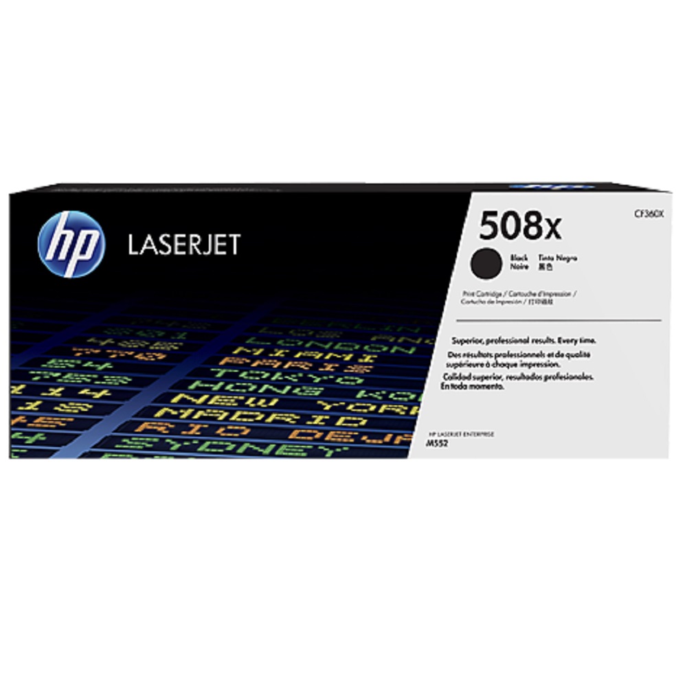Imagen de HP 508X negro original (CF360X)