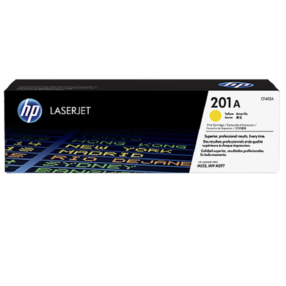 Imagen de HP 201A Amarillo original (CF402A)