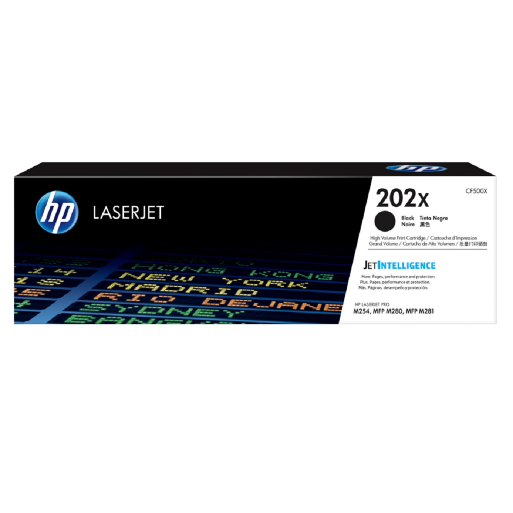 Imagen de HP 202X negro original (CF500X)