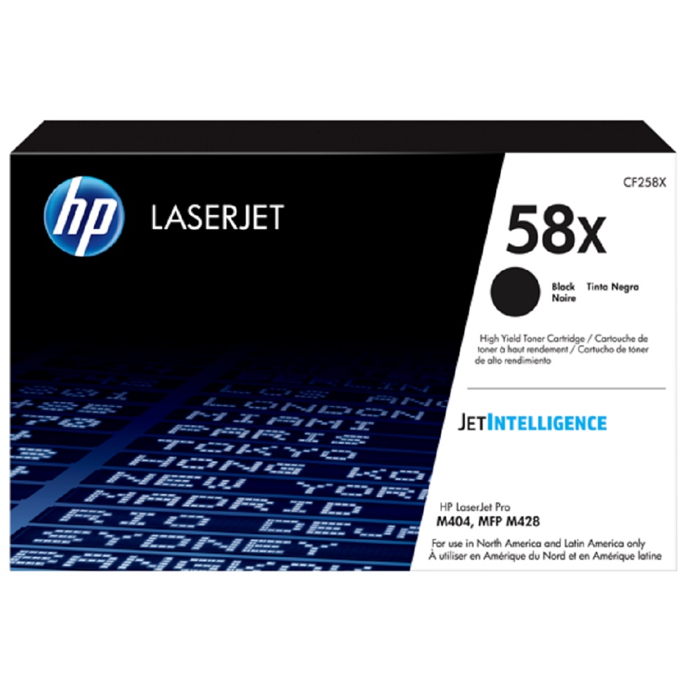 Imagen de HP 58X negro original (CF258X)