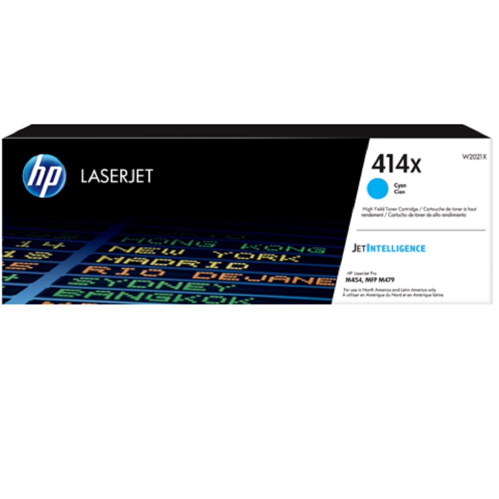 Imagen de HP 414X cián original (W2021X)
