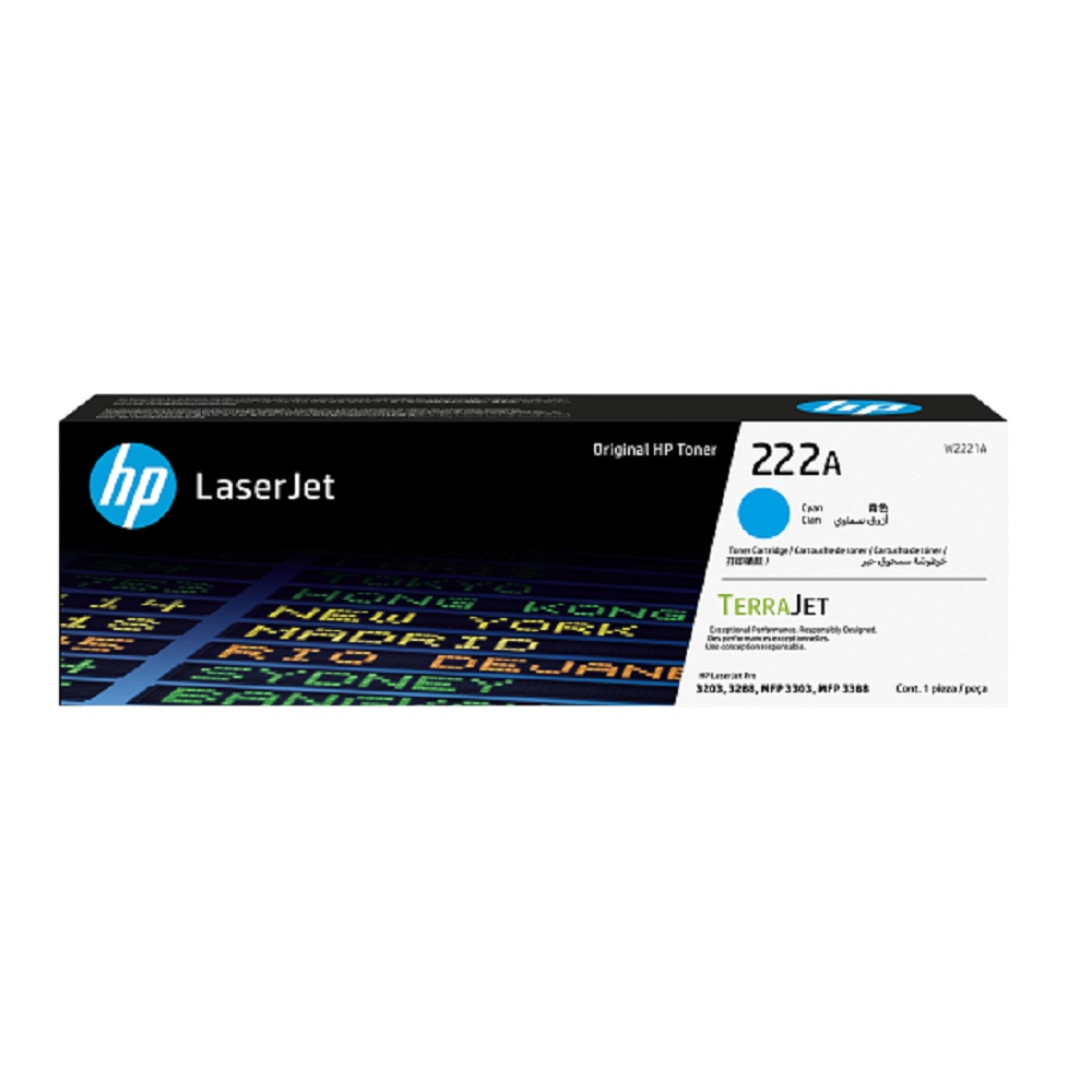 Imagen de HP 222A Cyan original W2221A