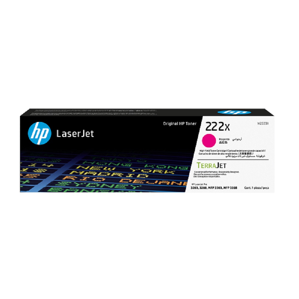 Imagen de HP 222X Magenta original W2223X