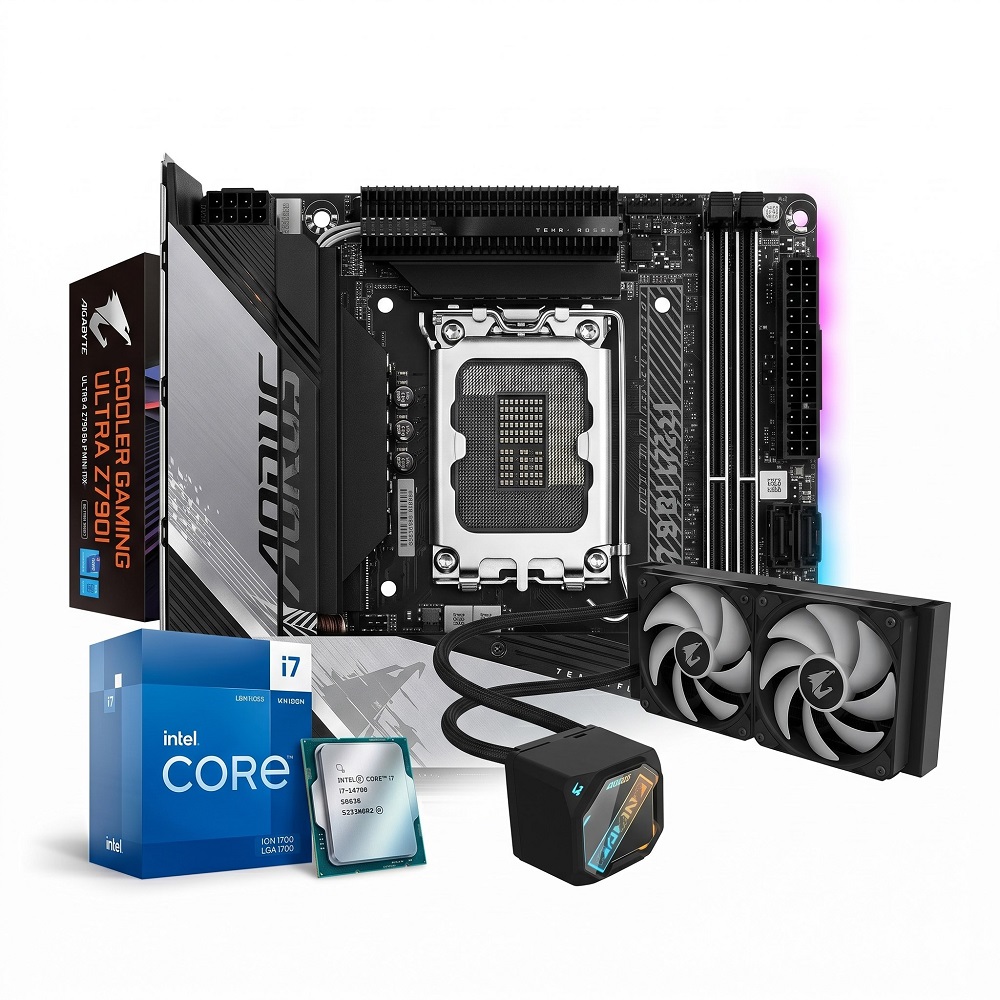 Imagen de KIT COMBO Z790I ITX - COOLER 240 - I7 14700