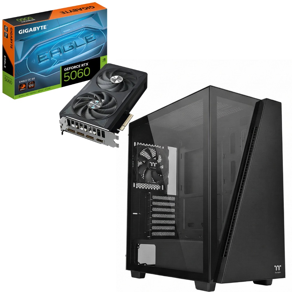 Imagen de KIT COMBO DIVIDER 300 ATX - RTX5060 OC 8GB