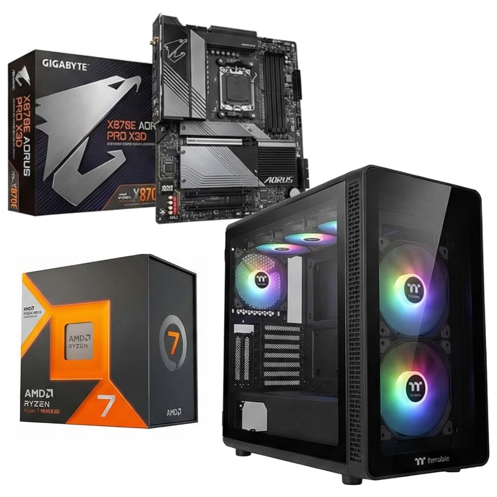 Imagen de KIT COMBO LEVEL 20 ATX - 7 9800X3D - X870E X3D