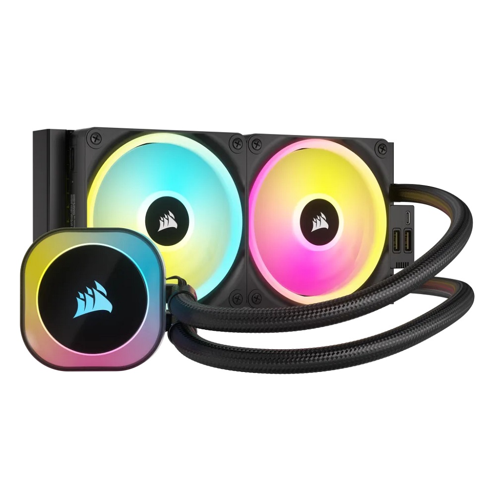 Imagen de CORSAIR WATER COOLING ICUE H100I RGB CW-9061001-WW