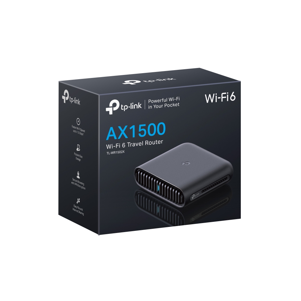 Imagen de TP-LINK ROUTER WR1502X WI-FI 6 AX1500