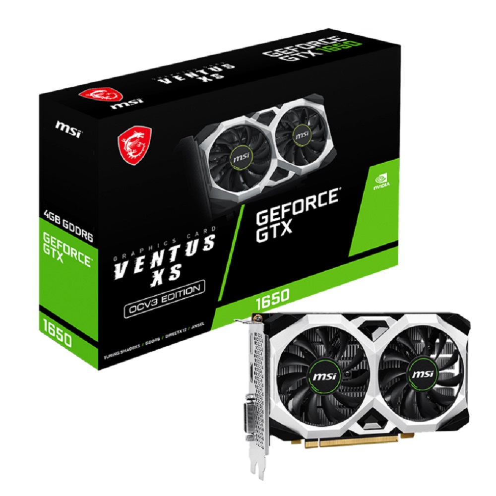 MSI GEFORCE GTX 1650 4GB D6 VENTUS XS OCV3