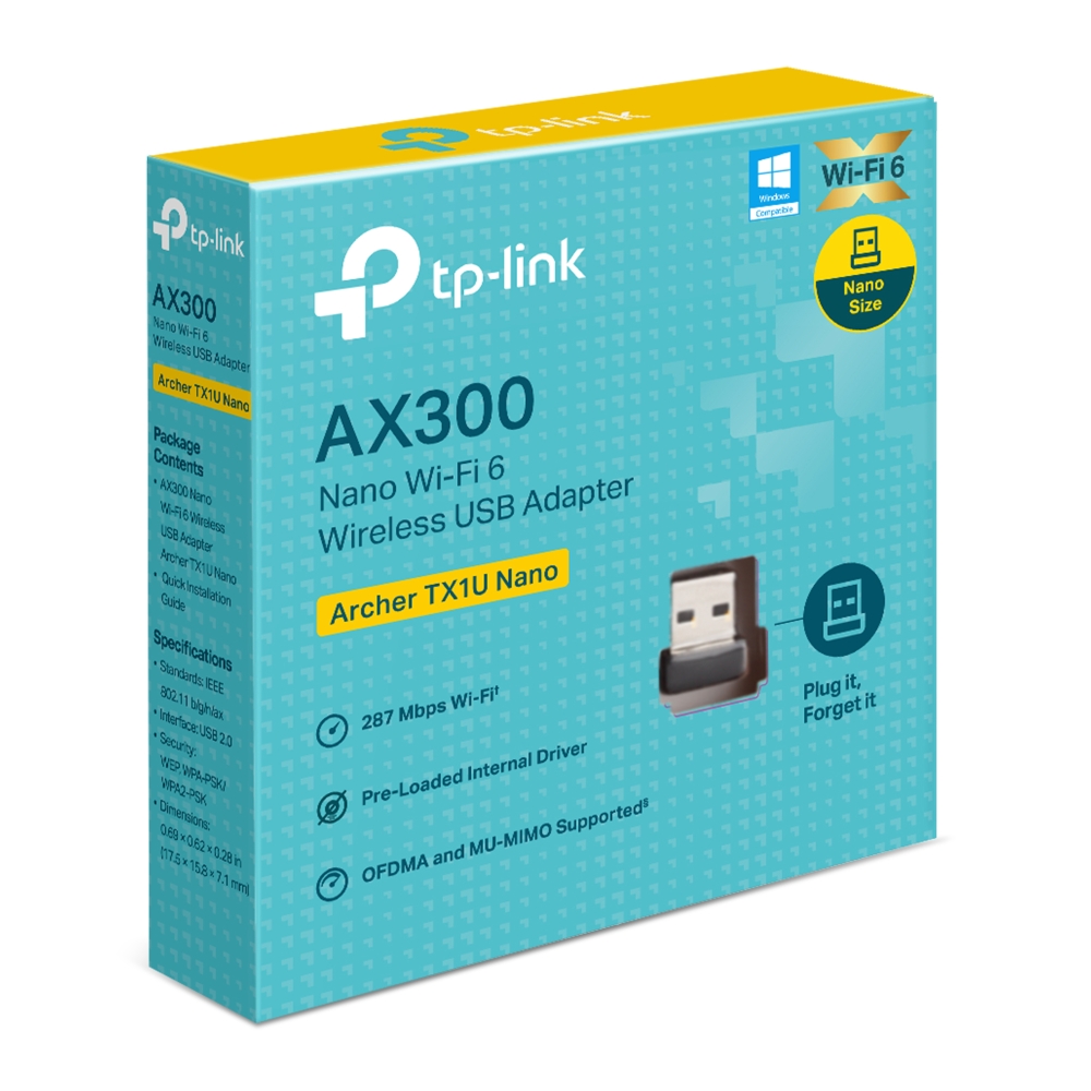 TP-LINK TARJETA DE RED USB ARCEHR TX1U NANO