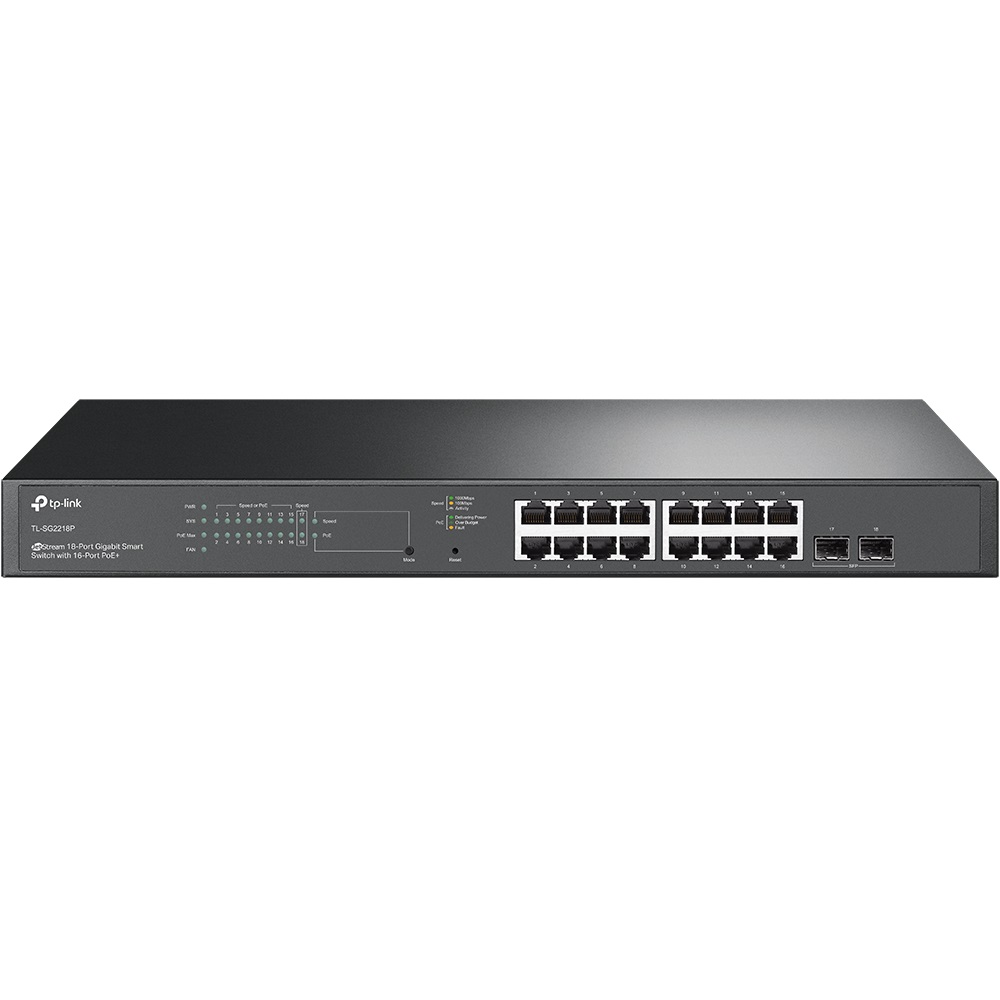 Imagen de TP-LINK SWITCH SG2218P 16 PORT POE