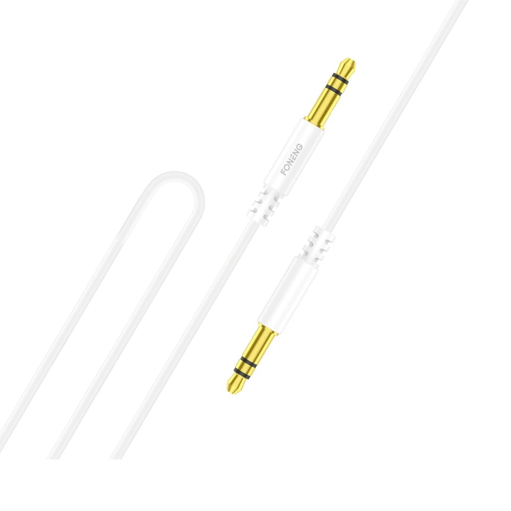 FONENG CABLE DE AUDIO 3.5MM BM23 WHITE