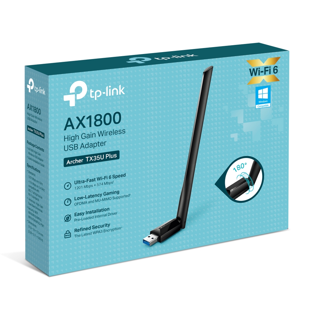 Imagen de TP-LINK TARJETA DE RED USB TX35U PLUS