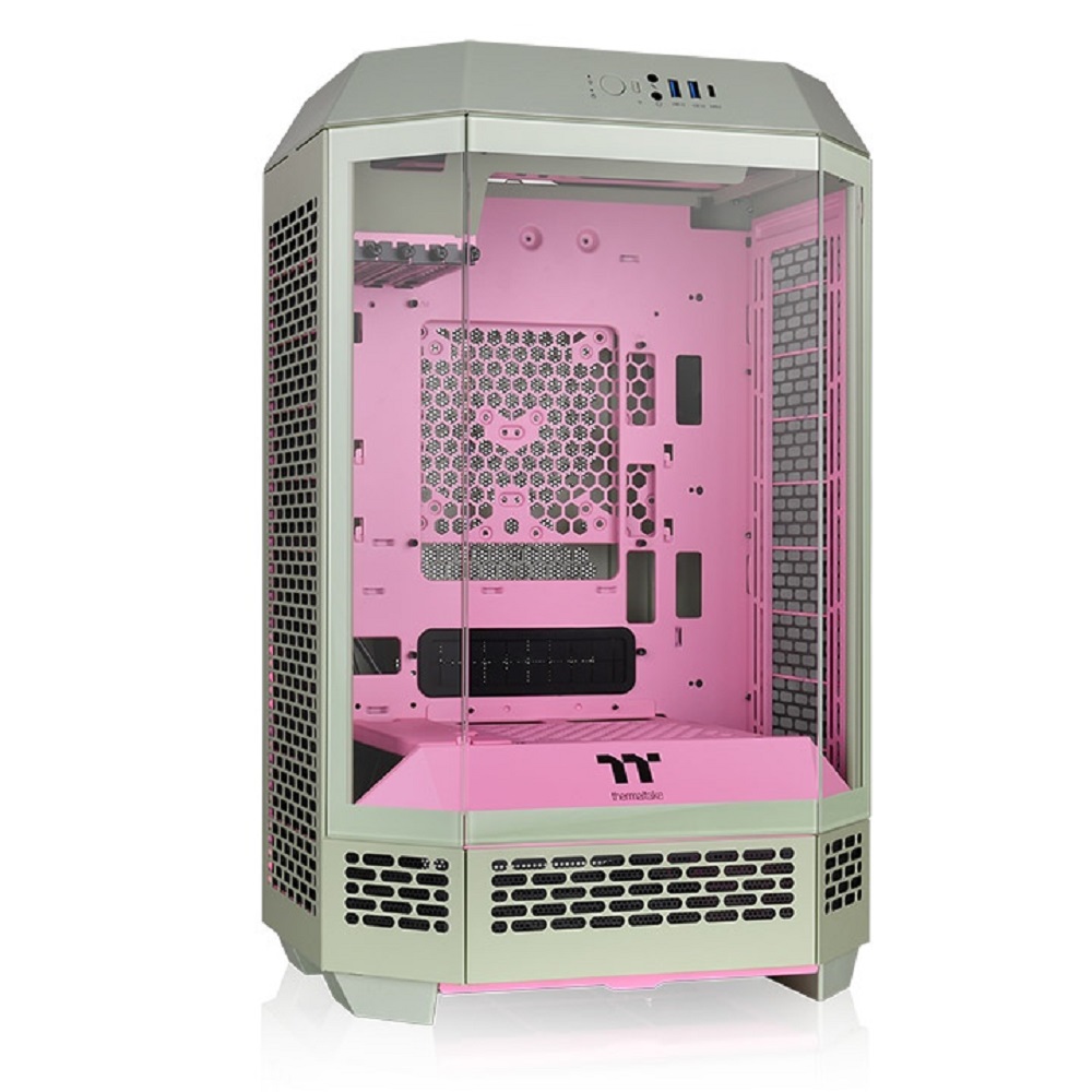 Imagen de THERMALTAKE GABINETE TOWER 300 MATCHA PLUM CA-1Y4-00SJWN-00