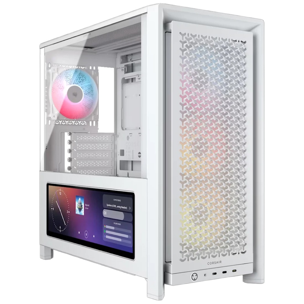 Imagen de CORSAIR GABINETE 4000D FRAME LCD RS ARGB CC-9011327-WW