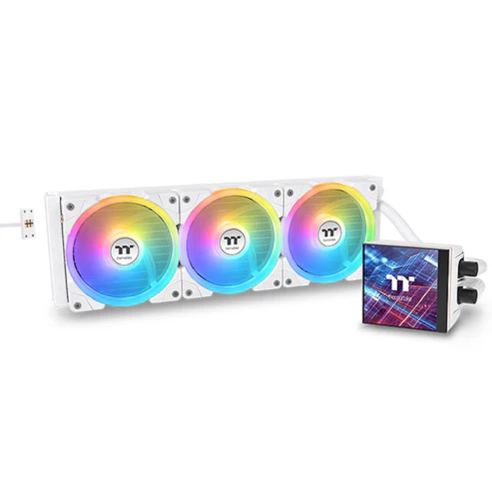 Imagen de THERMALTAKE COOLER LIQUID MAGFLOE 420 ULTRA ARGB WH CL-W452