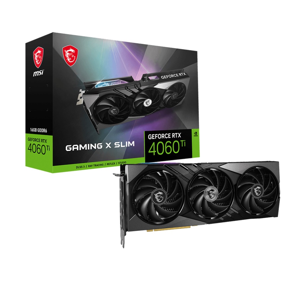 MSI GEFORCE RTX4060TI GAMING X SLIM 16G