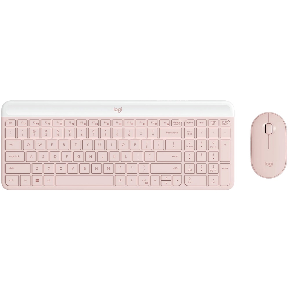 Imagen de LOGITECH COMBO SLIM MK470 ROSE US 920-011313